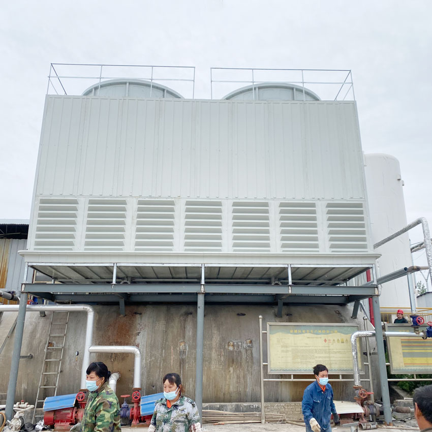 方形并聯(lián)式玻璃鋼冷卻塔