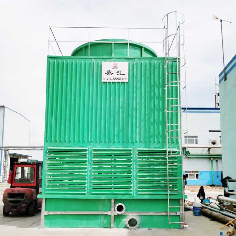 嘉匯玻璃鋼發(fā)往內(nèi)蒙金友化工高水盤(pán)冷卻塔